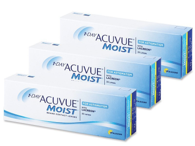 1 Day Acuvue Moist for Astigmatism (90 φακοί)