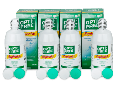 Υγρό OPTI-FREE RepleniSH 4x 300 ml 