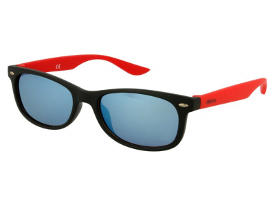 Kids sunglasses Alensa Sport Black Red Mirror 