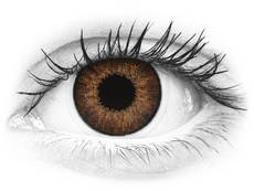 Air Optix Colors - Brown - Μη διοπτρικοί (2 φακοί)