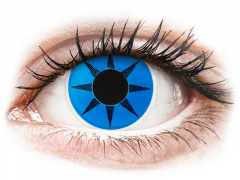 ColourVUE Crazy Lens - Blue Star - Μη διοπτρικοί (2 φακοί)