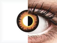 ColourVUE Crazy Lens - Orange Werewolf - Μη διοπτρικοί (2 φακοί)