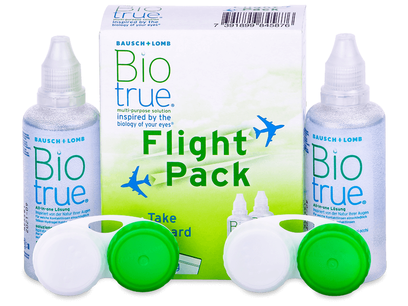 Υγρό Biotrue Flight Pack 2 x 60 ml