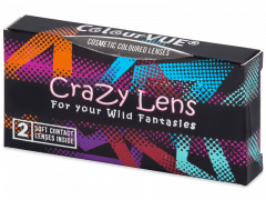 ColourVUE Crazy Lens - WhiteOut - Μη διοπτρικοί (2 φακοί)