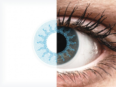 ColourVUE Crazy Lens - Solar Blue - Διοπτρικοί (2 φακοί)