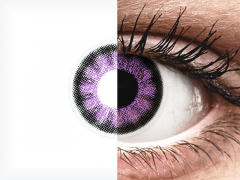 ColourVUE BigEyes Ultra Violet - Μη διοπτρικοί (2 φακοί)