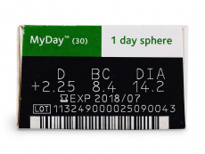 MyDay daily disposable (30 φακοί)