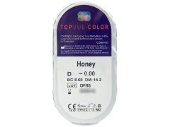 TopVue Color - Honey - Μη διοπτρικοί (2 φακοί)