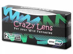 ColourVUE Crazy Lens - Orange Werewolf - Ημερήσιοι φακοί Μη διοπτρικοί (2 φακοί)