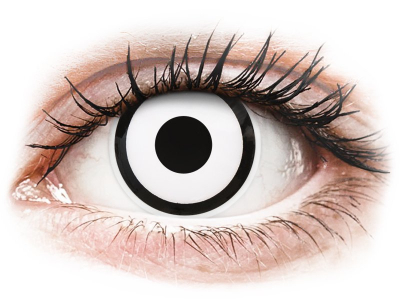 ColourVUE Crazy Lens - White Zombie - Ημερήσιοι φακοί Μη διοπτρικοί (2 φακοί)