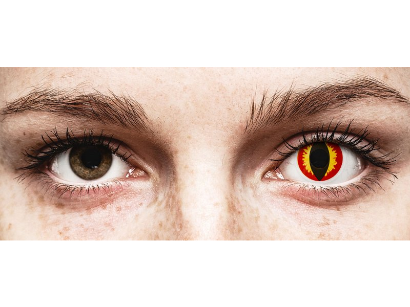 ColourVUE Crazy Lens - Dragon Eyes - Ημερήσιοι φακοί Μη διοπτρικοί (2 φακοί)