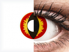 ColourVUE Crazy Lens - Dragon Eyes - Ημερήσιοι φακοί Μη διοπτρικοί (2 φακοί)