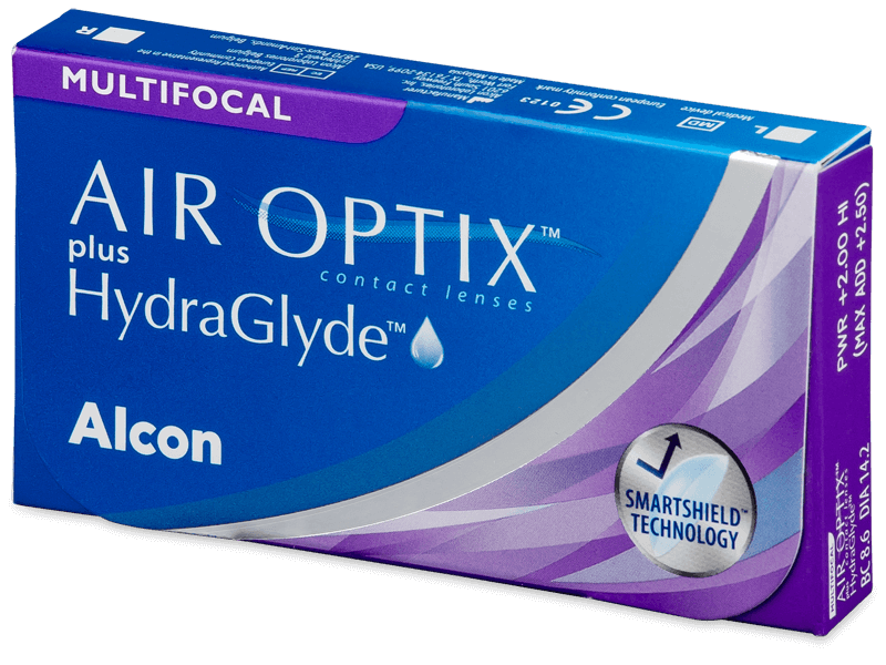 Air Optix plus HydraGlyde Multifocal (3 φακοί)