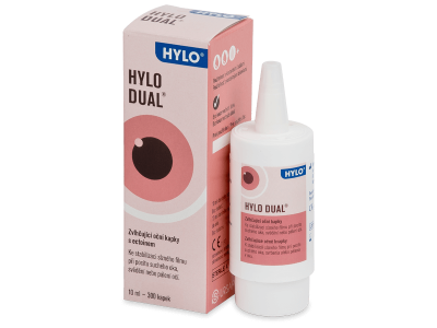 Oφθαλμικές σταγόνες HYLO-DUAL 10 ml 
