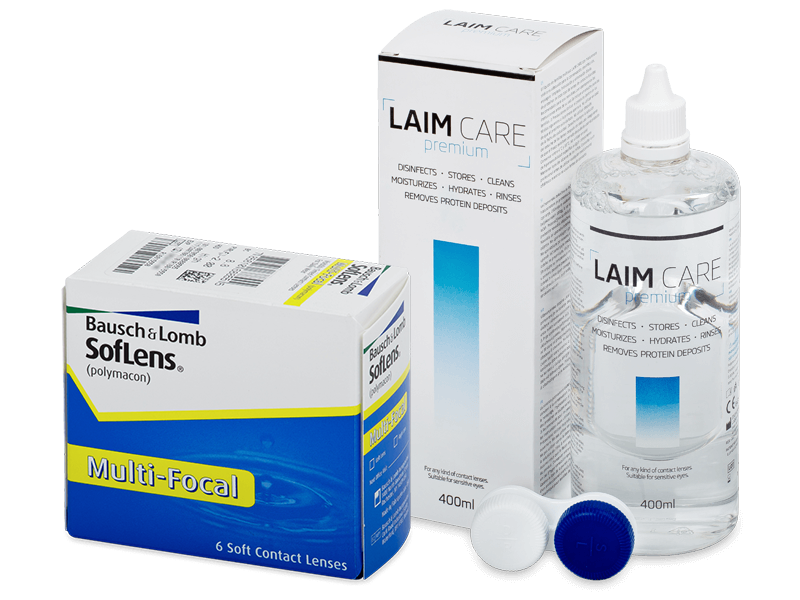 SofLens Multi-Focal (6 φακοί) + Υγρό Laim-Care 400 ml