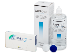 Acuvue 2 (6 φακοί) + Υγρό Laim-Care 400 ml