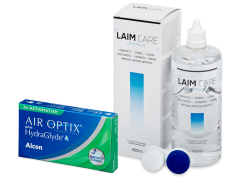 Air Optix plus HydraGlyde for Astigmatism (3 φακοί) + Υγρό Laim-Care 400 ml