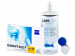 Carl Zeiss Contact Day 30 Spheric (6 φακοί) + Laim-Care Solution 400 ml