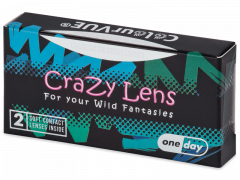ColourVUE Crazy Lens - Blood Shot - Ημερήσιοι φακοί Μη διοπτρικοί (2 φακοί)