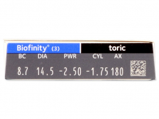 Biofinity Toric (3 φακοί)