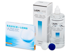 Bausch + Lomb ULTRA for Astigmatism (3 φακοί) + Υγρό Laim-Care 400 ml