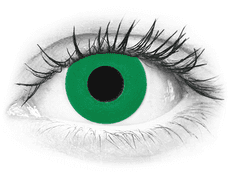 CRAZY LENS - Emerald Green - Ημερήσιοι φακοί Μη διοπτρικοί (2 φακοί)