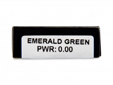 CRAZY LENS - Emerald Green - Ημερήσιοι φακοί Μη διοπτρικοί (2 φακοί)