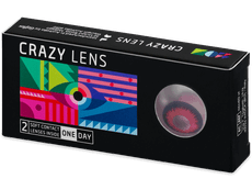 CRAZY LENS - Vampire Queen - Ημερήσιοι φακοί Διοπτρικοί (2 φακοί)
