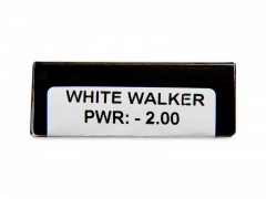 CRAZY LENS - White Walker - Ημερήσιοι φακοί Διοπτρικοί (2 φακοί)