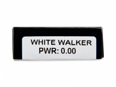 CRAZY LENS - White Walker - Ημερήσιοι φακοί Μη διοπτρικοί (2 φακοί)