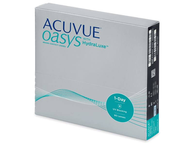 Acuvue Oasys 1-Day with Hydraluxe (90 φακοί)