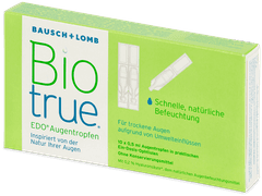 Σταγόνες ματιών Biotrue EDO 10x 0,5 ml 
