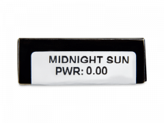 CRAZY LENS - Midnight Sun - Ημερήσιοι φακοί Μη διοπτρικοί (2 φακοί)