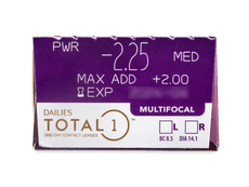 Dailies TOTAL1 Multifocal (30 φακοί)