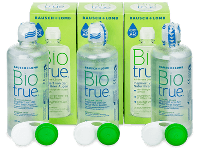 Υγρό Biotrue 3 x 300 ml