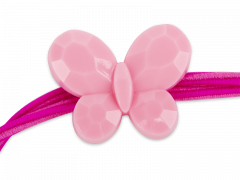 Κορδόνι γυαλιών ροζ – πεταλούδα 
