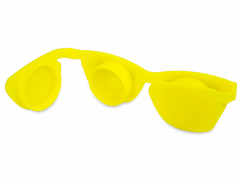 OptiShades θήκη φακών επαφής - κίτρινη 