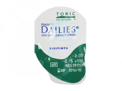 Focus Dailies Toric (30 φακοί)