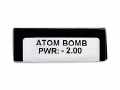 CRAZY LENS - Atom Bomb - Ημερήσιοι φακοί Διοπτρικοί (2 φακοί)