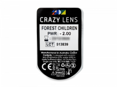 CRAZY LENS - Forest Children - Ημερήσιοι φακοί Διοπτρικοί (2 φακοί)