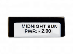 CRAZY LENS - Midnight Sun - Ημερήσιοι φακοί Διοπτρικοί (2 φακοί)