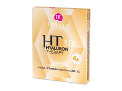Dermacol Eνυδατική Μάσκα Ματιών 3D Hyaluron Therapy 6x 6 g 