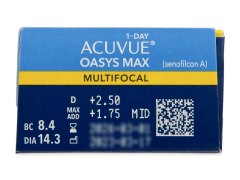 Acuvue Oasys Max 1-Day Multifocal (30 φακοί)