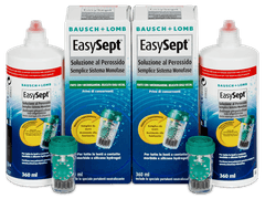 Υγρό φακών επαφής υπεροξειδίου EasySept 2x 360 ml 