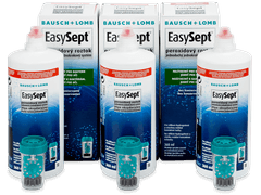 Υγρό φακών επαφής υπεροξειδίου EasySept 3x 360 ml 