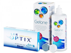 Air Optix Aqua + Υγρό Gelone 360 ml